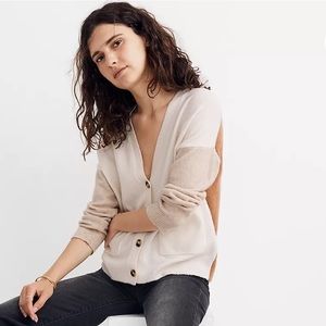 MADEWELL BROWN CARDIGAN